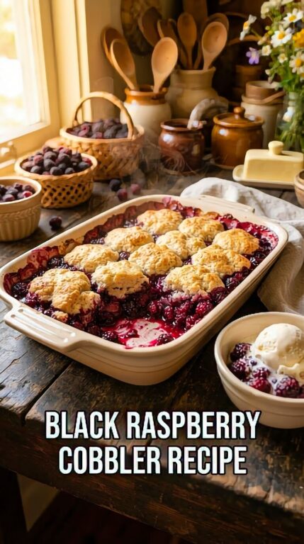 Black Raspberry Cobbler Recipe