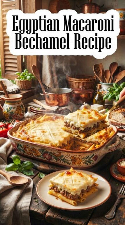 Egyptian Macaroni Bechamel Recipe