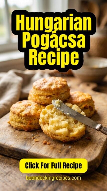 Hungarian Pogácsa Recipe