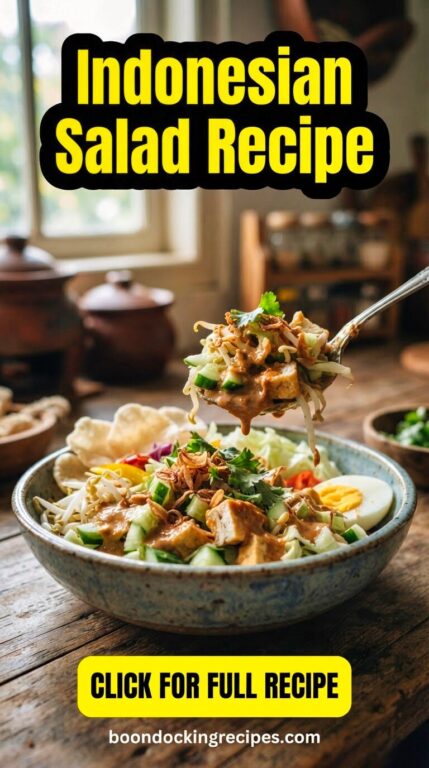 Indonesian Salad Recipe