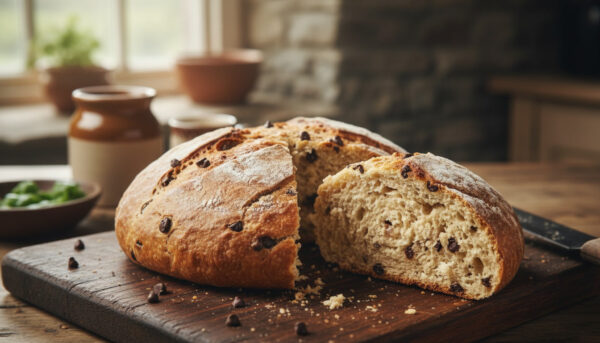 Irish Chocolate Chip Soda Bread Recipe (3)