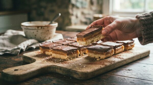 Irish Shortbread Toffee Bars Recipe
