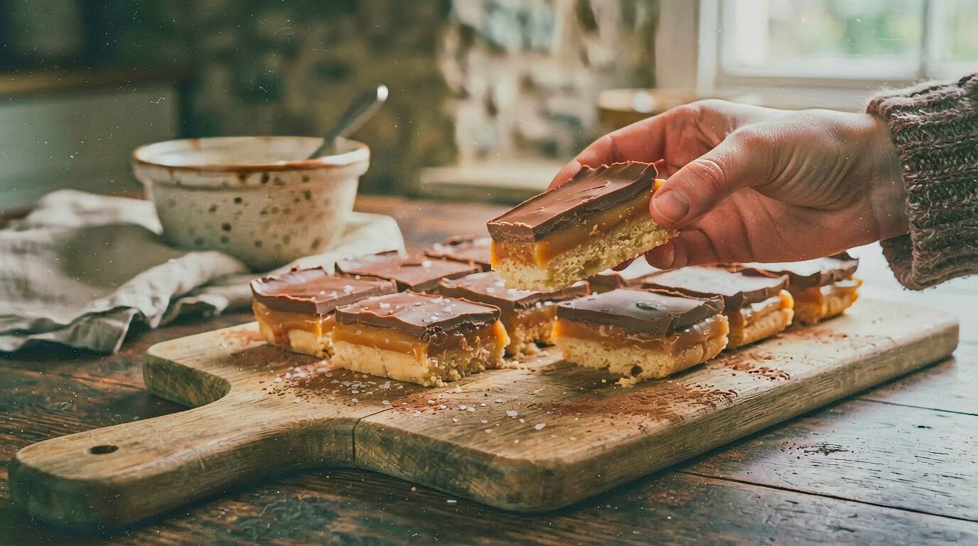 Irish Shortbread Toffee Bars Recipe
