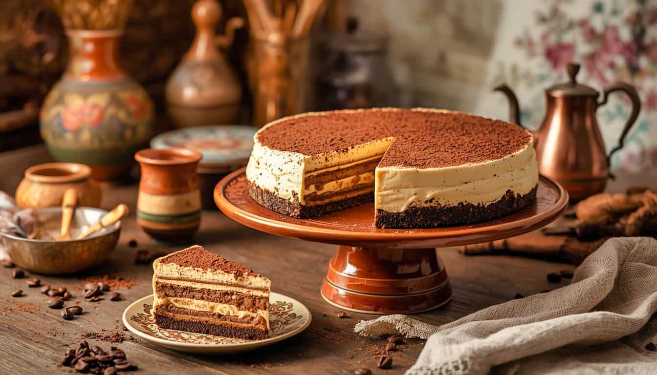 Tiramisu Cheesecake Recipe