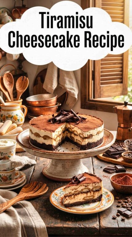 Tiramisu Cheesecake Recipe