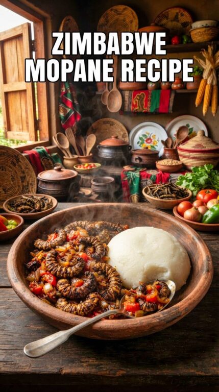 Zimbabwe Mopane Recipe