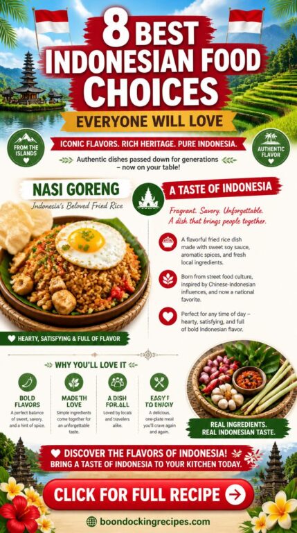8 Best Indonesian Food Choices Everyone Will Love