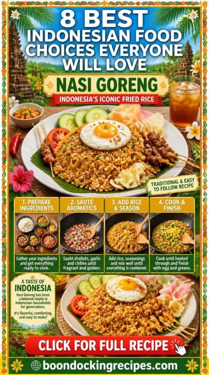 8 Best Indonesian Food Choices Everyone Will Love