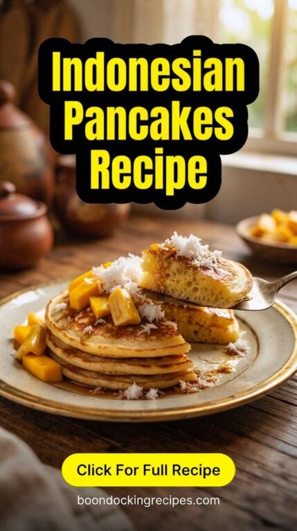 Indonesian Pancakes recipe