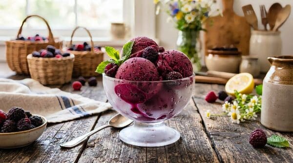 Black Raspberry Sorbet Recipe