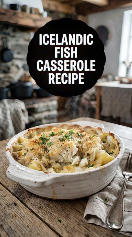 Icelandic Fish Casserole Recipe