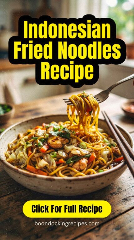 Indonesian Fried Noodles Recipe