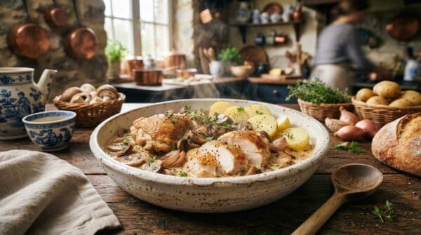 Belgian Chicken and Mushroom Recipe