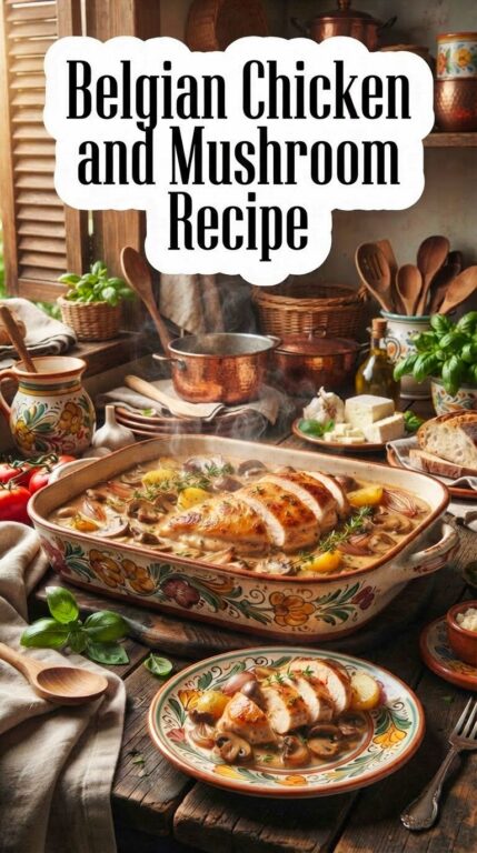 Belgian Chicken and Mushroom Recipe