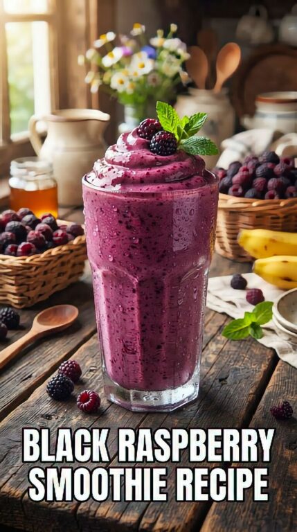 Black Raspberry Smoothie Recipe