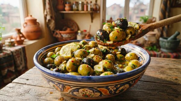 Egyptian Marinated Olives Recipe