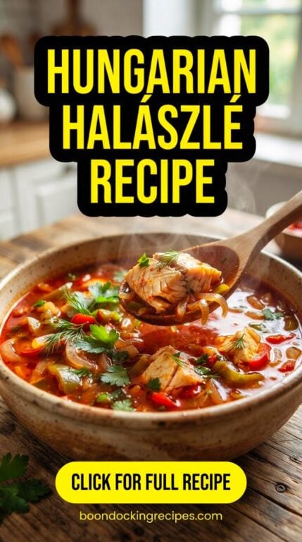 Hungarian Halászlé Recipe