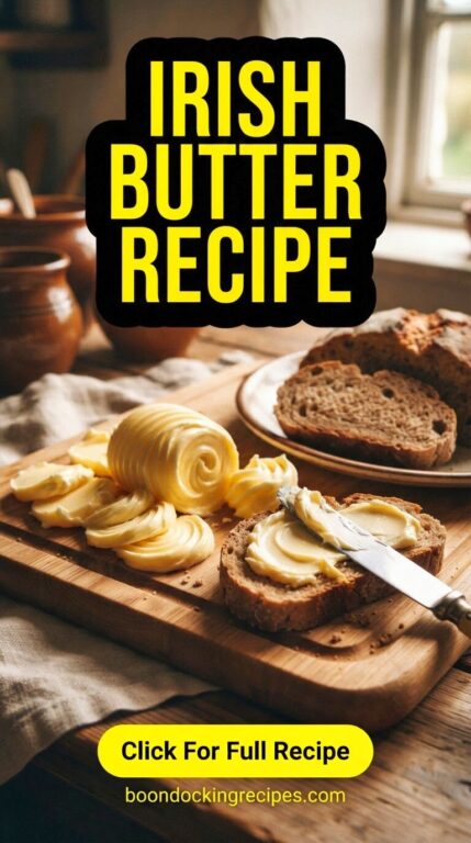 Irish Butter Recipe