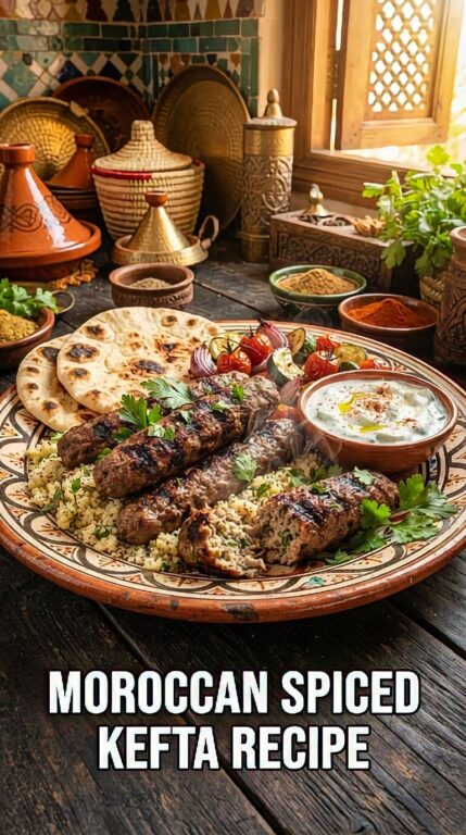 Moroccan Spiced Kefta Recipe