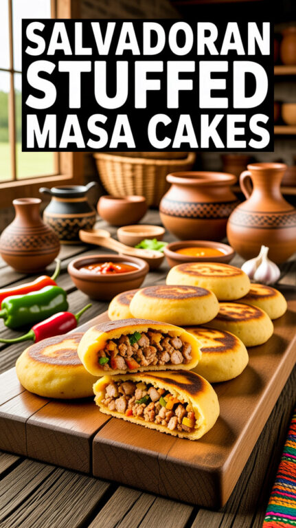 9. Salvadoran Stuffed Masa Cakes Recipe