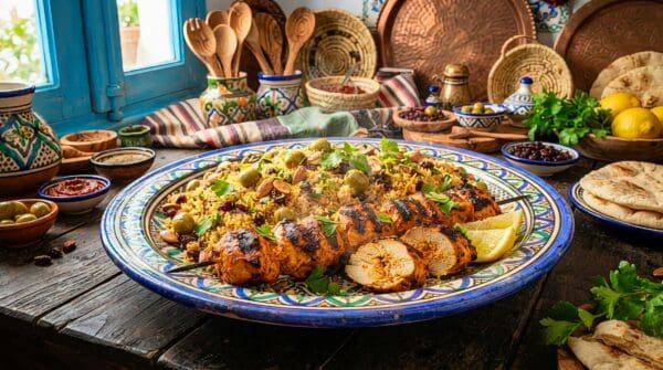 Tunisian Chicken Kebabs Recipe