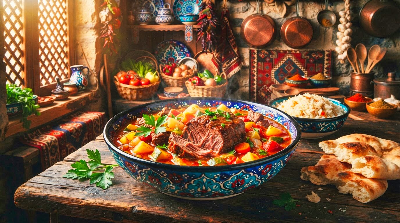 Turkish Beef and Vegetable Stew Recipe