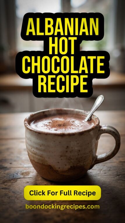 Albanian Hot Chocolate Recipe