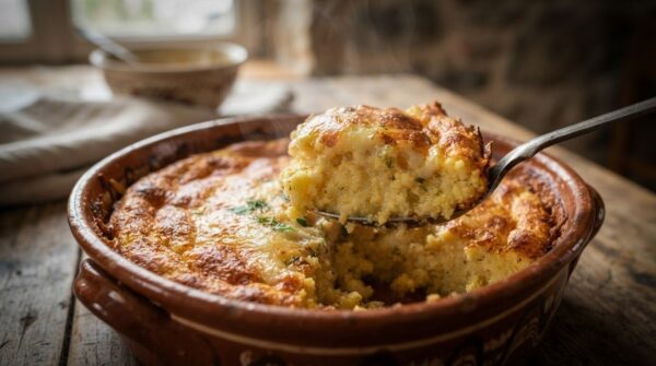 Albanian Cornmeal Casserole