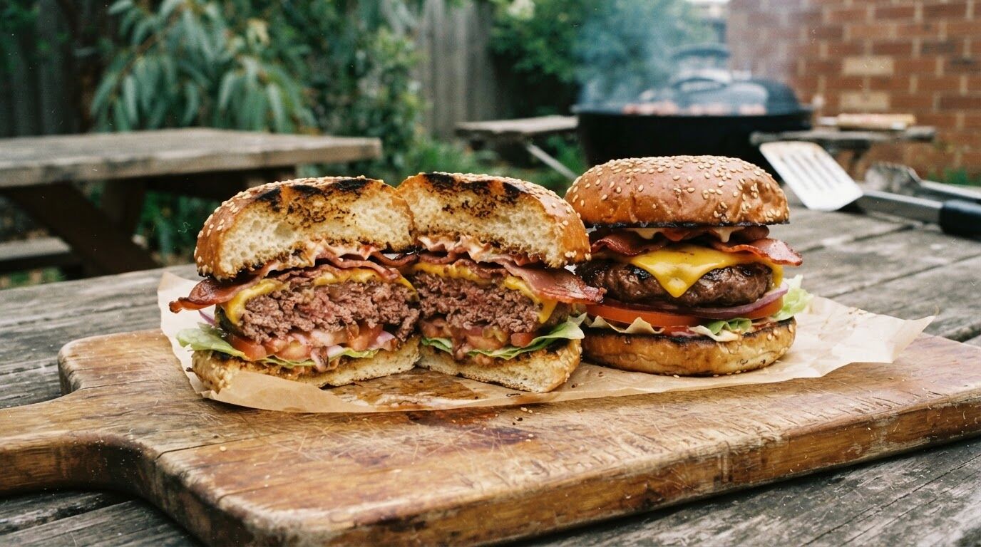 Aussie BBQ Best Burger Down Recipe