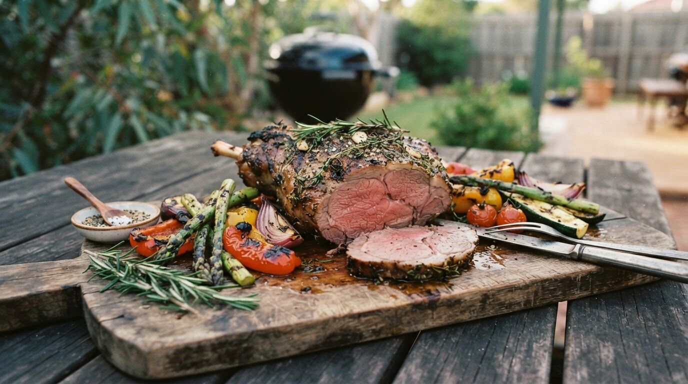 Aussie BBQ Leg of Lamb Recipe