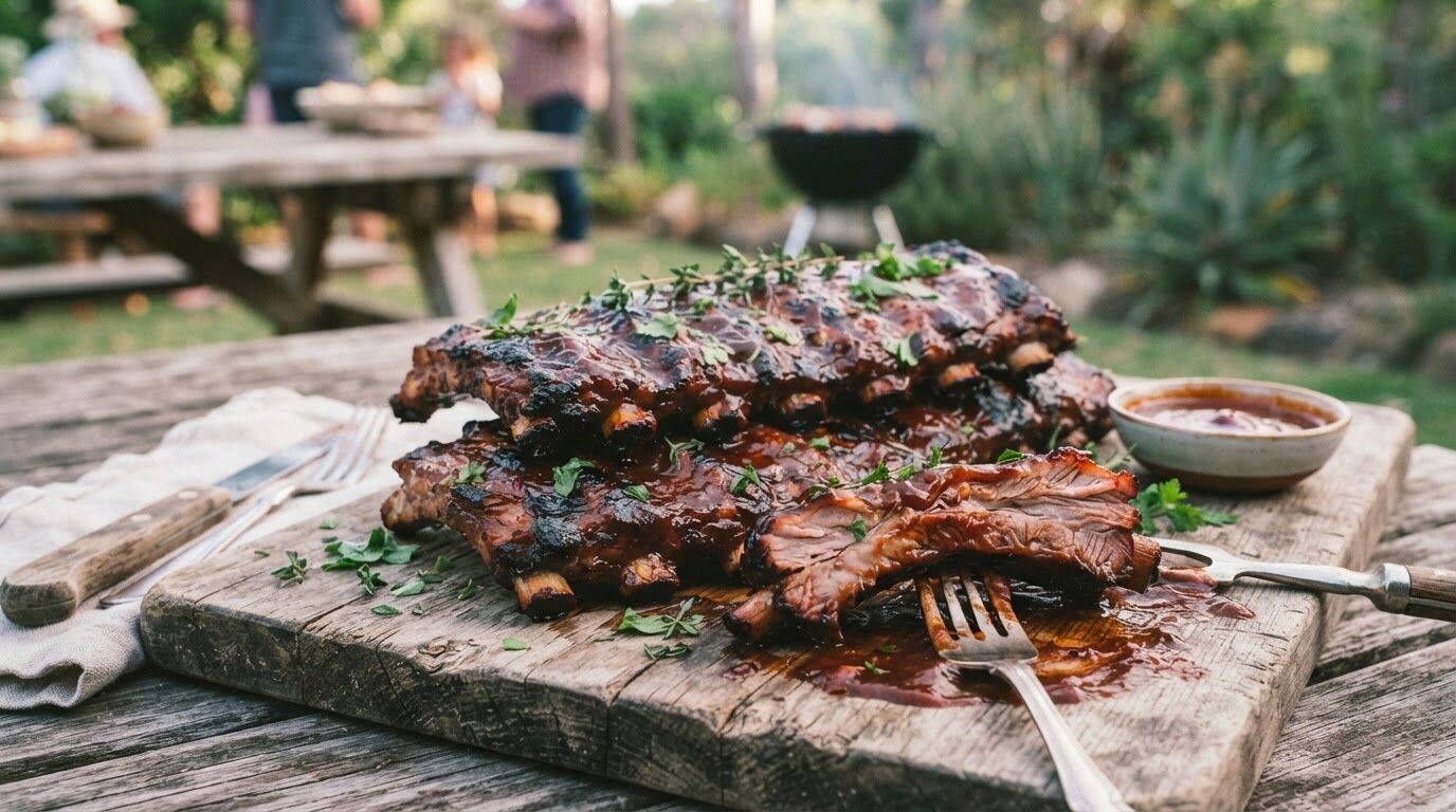 Aussie BBQ Pork Spare Ribs Recipe