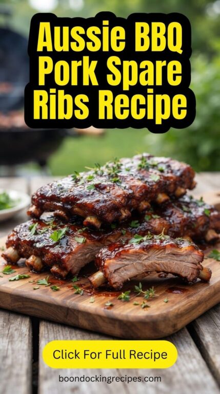 Aussie BBQ Pork Spare Ribs Recipe