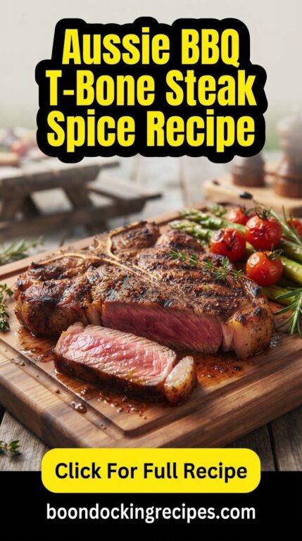 Aussie BBQ T-Bone Steak Spice Recipe