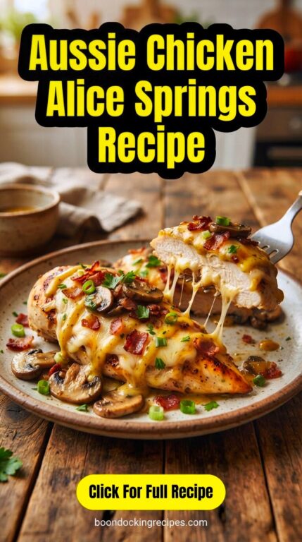 Aussie Chicken Alice Springs Recipe