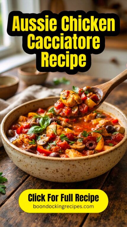 Aussie Chicken Cacciatore Recipe