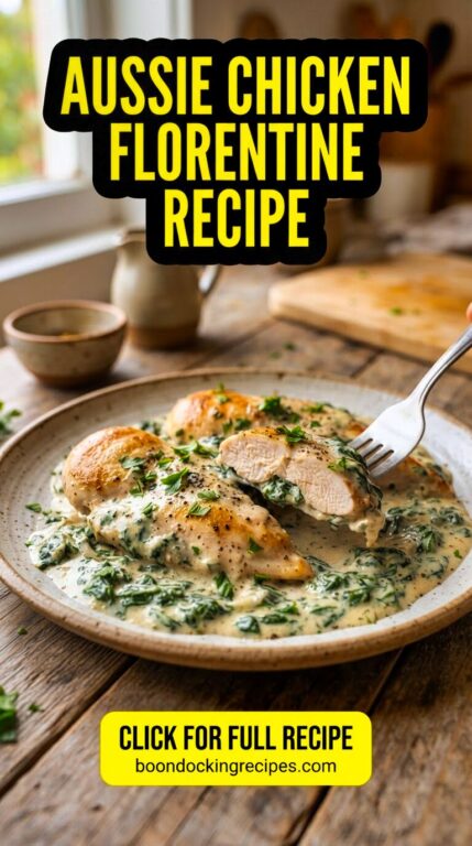 Aussie Chicken Florentine Recipe