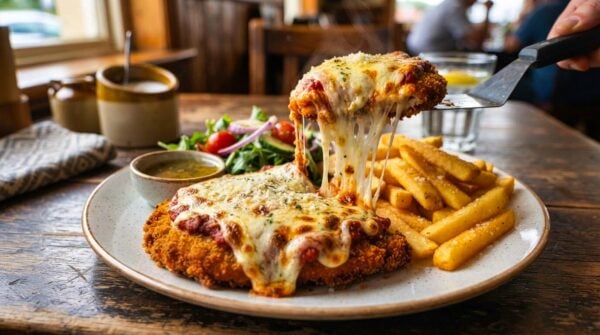Aussie Chicken Parma.Recipe