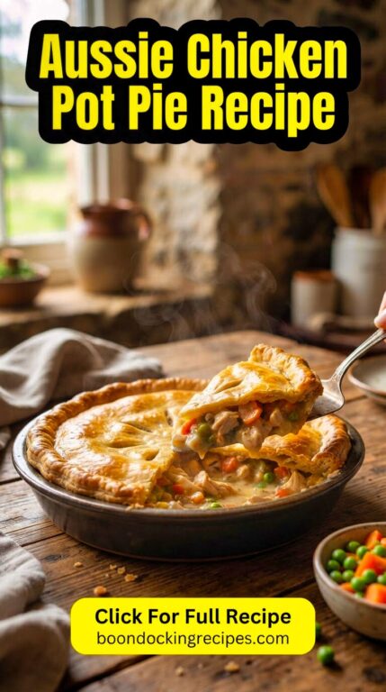 Aussie Chicken Pot Pie Recipe