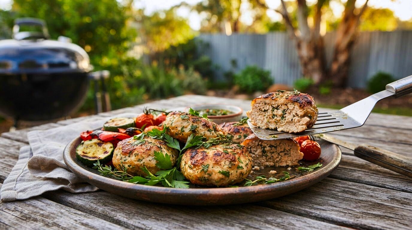 Aussie Chicken Rissole Recipe