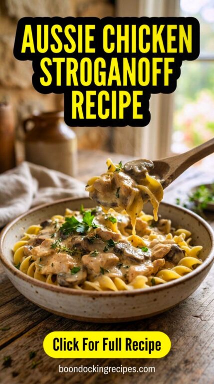 Aussie Chicken Stroganoff Recipe