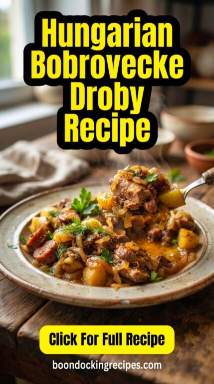 Hungarian Bobrovecke Droby Recipe
