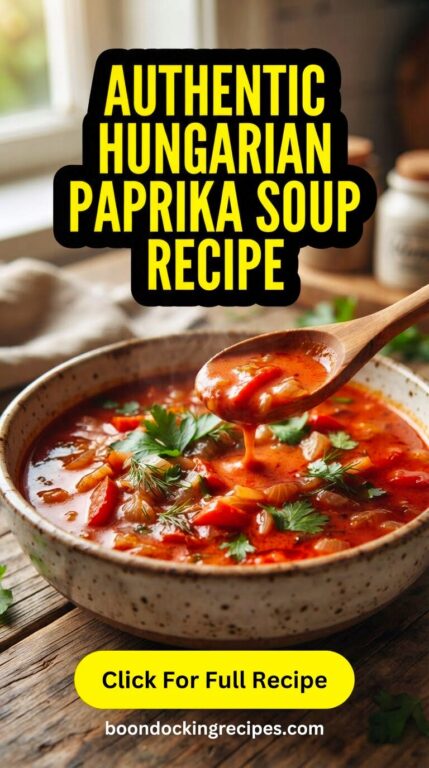 Hungarian Chicken Paprikash Recipe