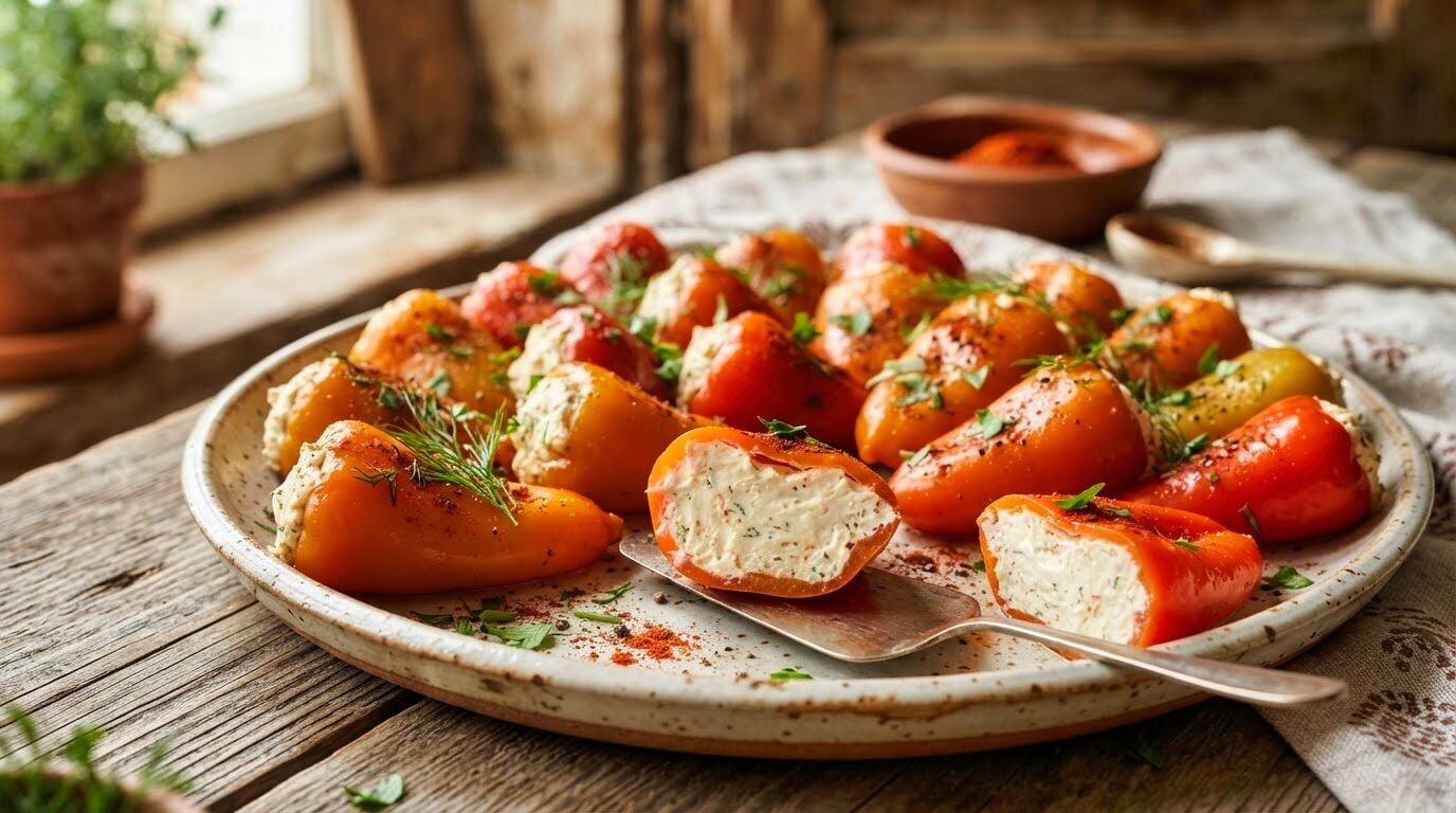 Hungarian Cream Cheese Peppers Recipe