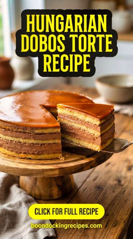 Hungarian Dobos Torte Recipe