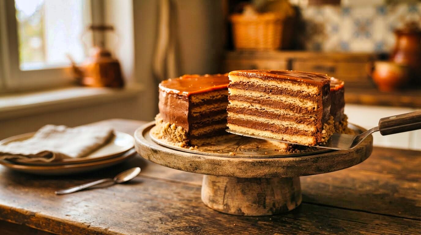 Hungarian Dobos Torte Recipe
