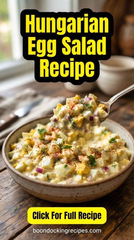 Hungarian Egg Salad Recipe