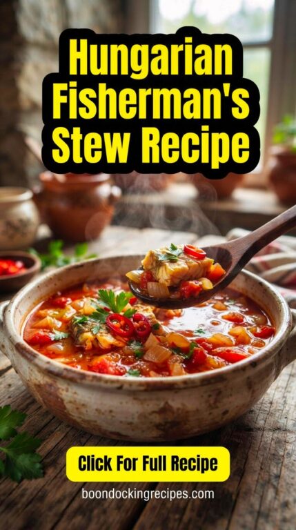 Hungarian Fishermans Stew Recipe