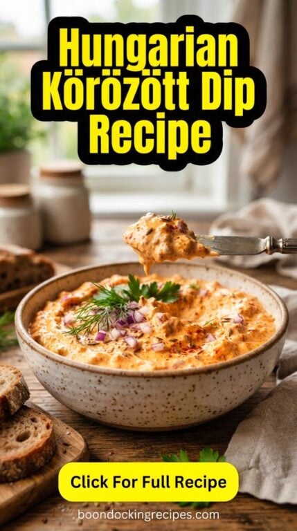 Hungarian Körözött Dip Recipe