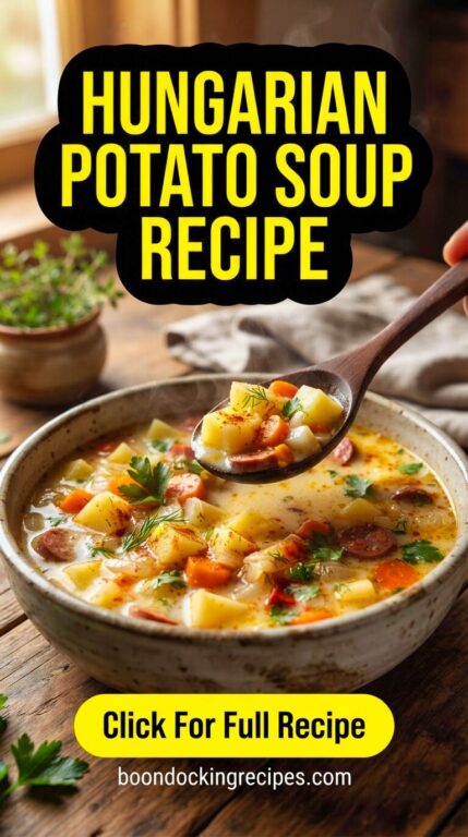 Hungarian Potato Soup Recipe