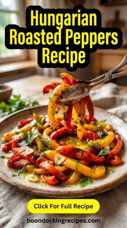 Hungarian Roasted Peppers Recipe